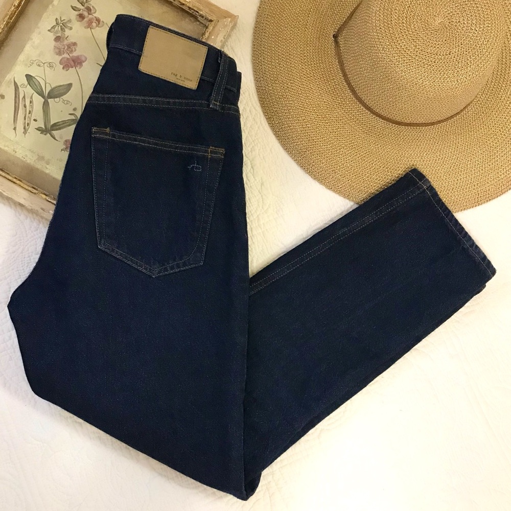 Rag & Bone Nina High-Rise Ankle Cigarette Jeans